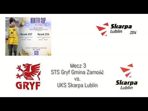 2026.01.18, Winter Cup 2026 Puławy, Mecz3 - STS Gryf Gmina Zamość 1:1 UKS Skarpa Lublin