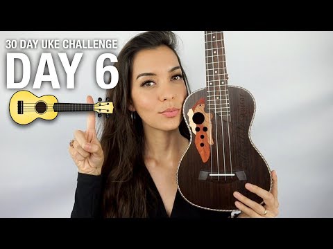 DAY 6 - ONE-FINGER CHORDS - 30 DAY UKE CHALLENGE