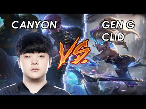 CANYON Graves Full Clear Strategy DOMINATES Korea Challenger with Jungle!