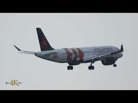 Air Canada ''Turning Red'' / ''Alerte Rouge'' custom livery Airbus...