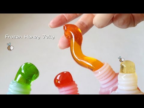 Frozen Honey Jelly Recipe 🍯🍯🍯