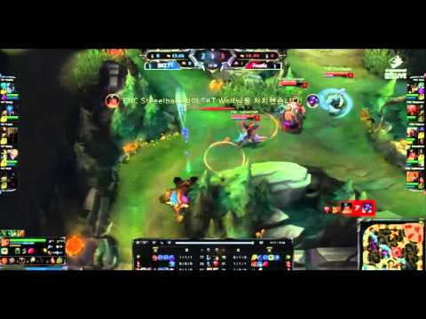 Faker 1v1 Febiven Korean Caster