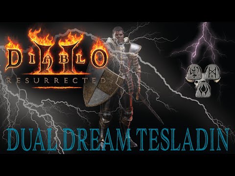 Strongest Melee in D2R? Holy Shock/Tesladin/Dual Dream Paladin Build Guide & Gameplay - LANFEAR D2