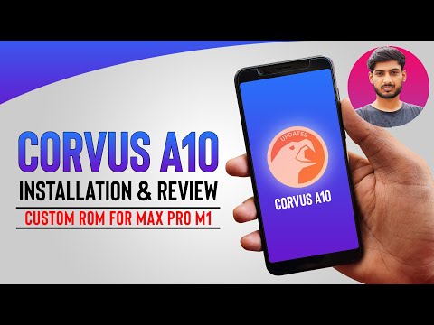 Corvus OS A10 Installation & Full Review | Custom ROM for Asus Zenfone Max Pro M1