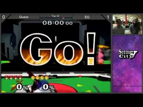 Scenic City V: Melee Singles - Quaza(Marth) VS EG(Peach)