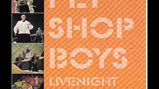 Happiness Is An Option - Pet Shop Boys - Livenight (Vol. 1)