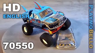 (2021) Playmobil 70550 Shark Monster Truck, Stunt Show (Playmobil set REVIEW)