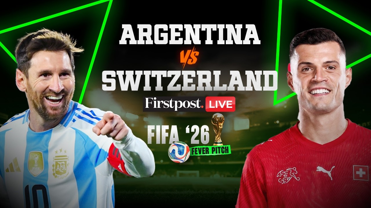 Argentina VS Switzerland LIVE: FIFA World Cup 2026 Quarter Final | Granit Xhaka | Messi
