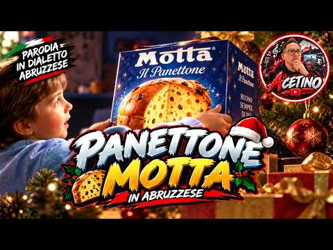 Panettone Motta, parodia pubblicitaria natalizia