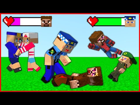 FAKIR FAMILY VS KEREM COMMISSIONER FAMILY! 😱 - Minecraft