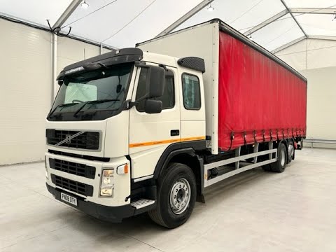 PN08 DTY - Volvo FM 340 6x2 Rear Lift Curtainsider | Law Truck Centre UK