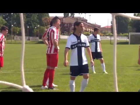 Fontanellatese-Parma 1-2, 25' pt GOL Lucarelli