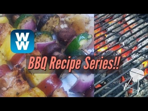 WW BBQ SERIES | SAUSAGE CHICKEN & PINEAPPLE KABOBS |...