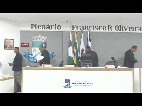 A Câmara Municipal de Boa Vista do Tupim Sessão Ordinária  31/08/2026