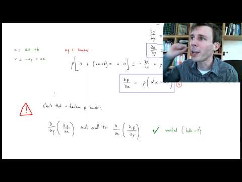 Playing with the Navier-Stokes equation (Fluid Dynamics with Olivier Cleynen)