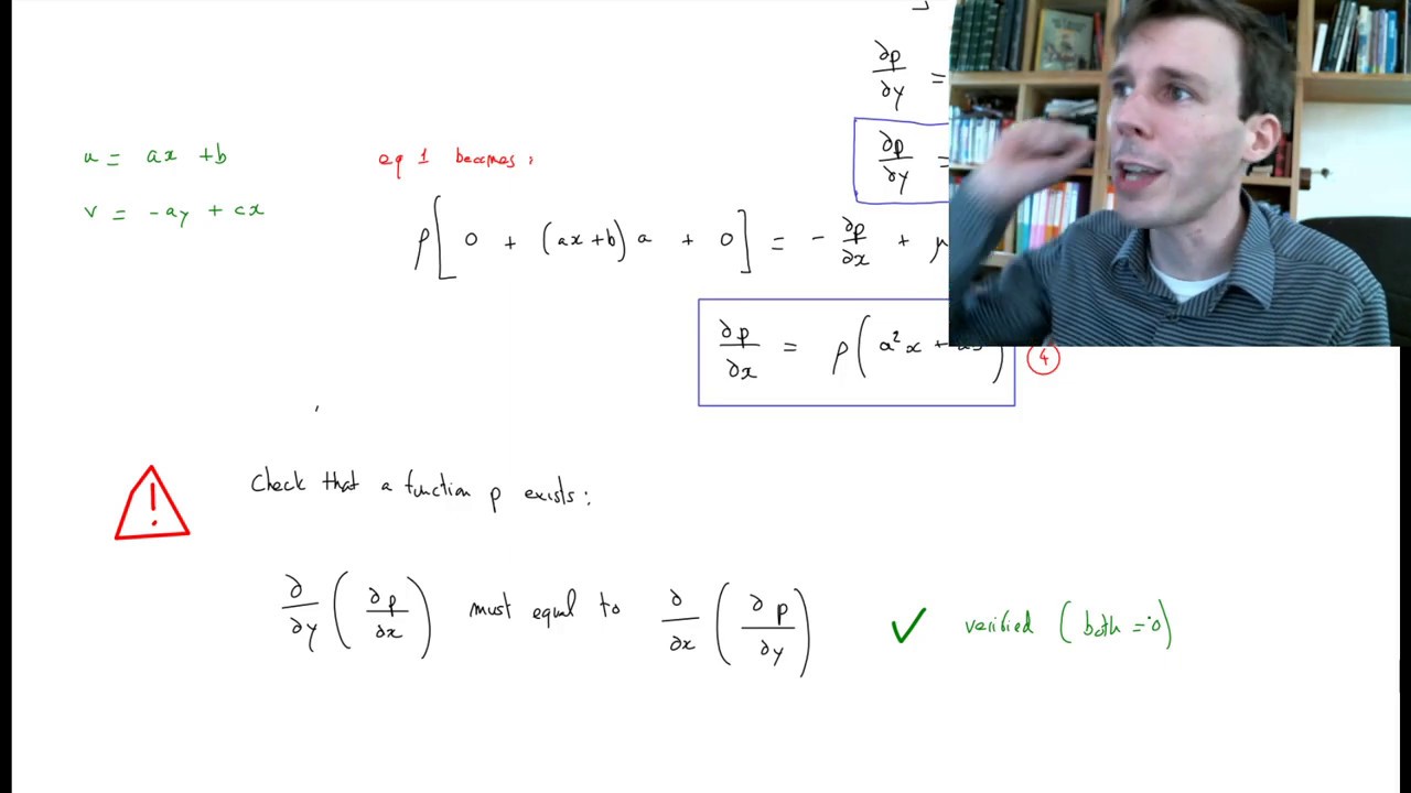 Playing with the Navier-Stokes equation (Fluid Dynamics with Olivier Cleynen)