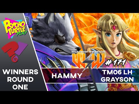 Wild Smash Wednesday #171 - Hammy (Wolf) vs. TM06 | LH | Grayson (Zelda) / Winners Round 1