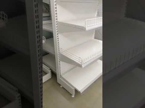Nirja creation mild steel supermarket metal shelves