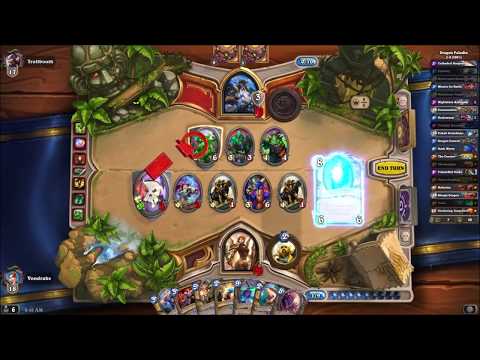 Hearthstone BDP: WILD - Dragon Paladin vs Jade Druid (Season 54 Day 15)