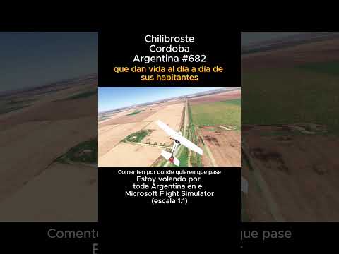 Chilibroste, Cordoba desde el Microsoft Flight Simulator #chilibroste #cordoba #cordoba #joaha45
