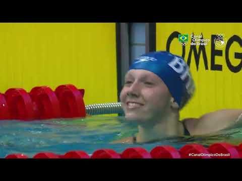 ASSUNÇÃO 2022 - Stephanie Balduccini e Giovanna Diamante fazem dobradinha nos 100M livre da natação