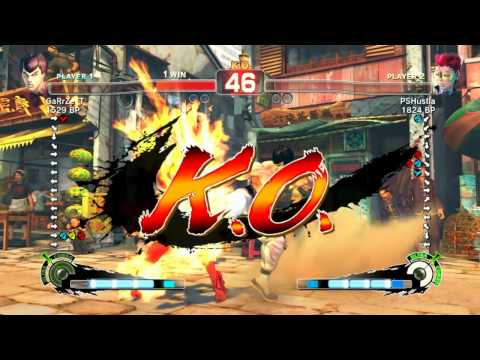 SSF4 FT3: GaRrZeTT (Fei Long) vs PSHustla (C.Viper)  Match 3