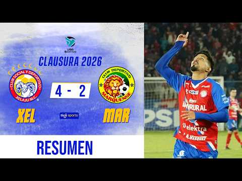 XELAJÚ FIRME EN CASA | Xelajú 4-2 Marquense | Resumen Completo