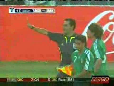 MEXICO vs IRAN  -  2/Junio/07 (ESPN)