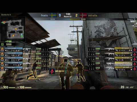 ast. device vs fnatic vs Astralis | train - ESL Pro League Season 4 - Europe