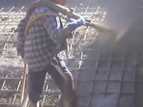 Concrete Pool Shotcrete (10 seconds)