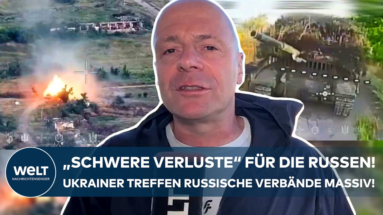 PUTINS KRIEG: „Mindestens 120 Mann und 60 Fahrzeuge verloren!“ Russland erleidet schwere Verluste!
