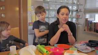 Nauka samodzielnego jedzenia - naczynia dla dzieci - Gadki Matki #34