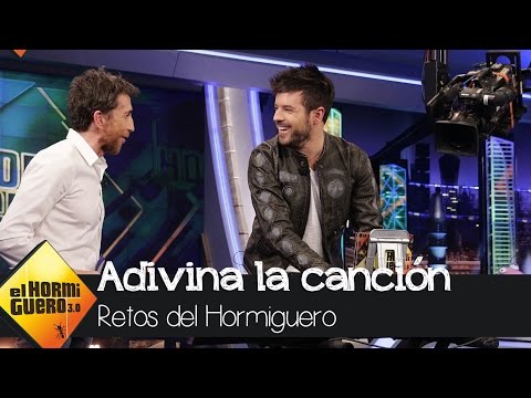 Motos somete al reto '¿Qué canción es?' a Pablo López  - El hormiguero 3.0