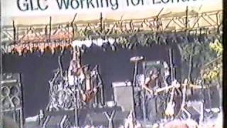 New Model Army 3 of 8 Young, Gifted And Skint Brockwell Park 4.8.84