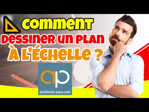 📐Comment Dessiner un Plan de Maison à l'Échelle ? Cours GRATUIT - Architecte-PACA.com