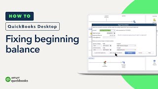 How to fix beginning balance issues while reconciling in QuickBooks Desktop