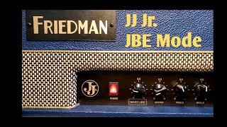 Video thumbnail for Friedman JJ Jr. 20watt head - JBE MODE by Tavares Project
