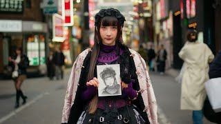 I Drew A Fashion Icon In Tokyo