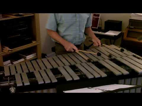 "Angel Eyes" - Ed Saindon Solo Vibraphone, Solo Vibes