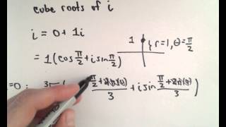 Roots of Complex Numbers Example 5
