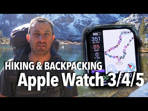 Apple Watch 3, 4, and 5 Hiking & Backpacking Review