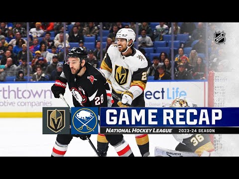 Vegas Golden Knights vs Buffalo Sabres | March 02, 2024 | Game Highlights | NHL Regular Season