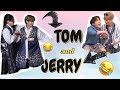 BTS Taekook being Tom & Jerry