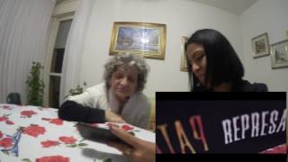 MIA NONNA REAGISCE A SFERA EBBASTA - PANETTE!!!