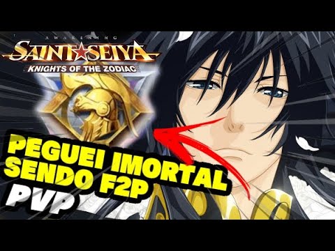 PEGUEI IMORTAL SENDO F2P NO DUELO GALÁCTICO - SAINT SEIYA AWAKENING