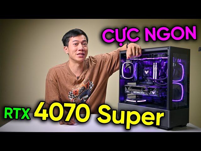 Bộ PC Đồ Hoạ Core i7-14700K, RAM 32GB, RTX 4070 Super 12GB