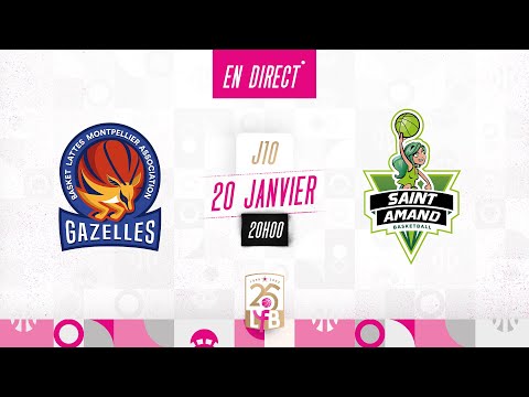 LFB 2022-2023 | J10 Lattes Montpellier – Saint-Amand | Match complet