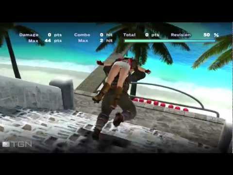 Dead Or Alive 4 All Stair Grabs