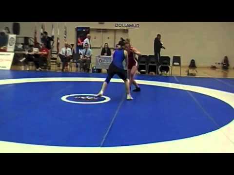 2012 Senior National Championships: 51 kg Diana Ford vs. Shani Frugtniet