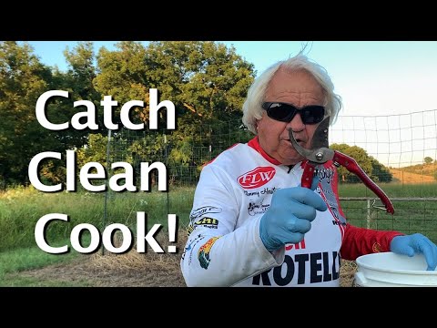 Catch, Clean, Cook, Garden Veggies and Mom's Pot Roast!